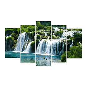 Đồng hồ tranh TDH21 thác nước