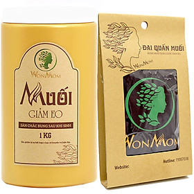 Combo Bộ định hình eo Siêu Tiết Kiệm Cho Mẹ Sau Sinh Wonmom (1 Muối định hình eo + 1 Đai Quấn Muối)