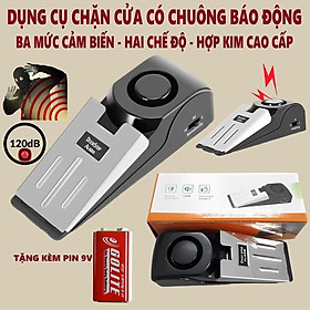 Mua Dụng Cụ Chặn Cửa Chống Trộm Có Chuông Cảnh Báo Lớn  Cảm Biến Báo Động Thông Minh Tiện Lợi  2 Chế Độ  Tặng Kèm Pin 9V