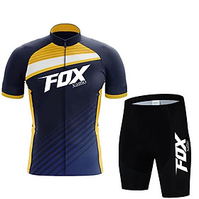 Pro Cycling Jersey Set Đàn ông đạp xe Thiết lập quần áo xe đạp thể thao ngoài trời Phụ nữ thoáng khí Anti-Un MTB Xe đạp mặc bộ đồ phù hợp Color: 8 Size: XS