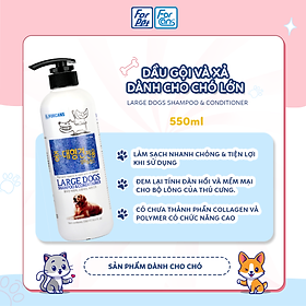 Dầu gội dành chó lớn 550ml