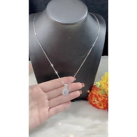 Dây chuyền nữ mạ bạch kim cao cấp bền màu P37