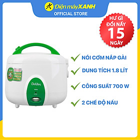 Mua Nồi cơm nắp gài Delites 1.8 lít NCG1010 - Hàng chính hãng