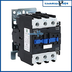 Mua Khởi động từ CJX2-5011 380v 50a thường đóng NC và mở NO vỏ chống cháy  công suất lớn