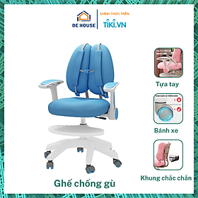 Ghế Học Sinh Chống Gù Thông Minh Điều Chỉnh Độ Cao, Ghế Chống Cận Kèm Đai Định Hình - Hàng Chính Hãng