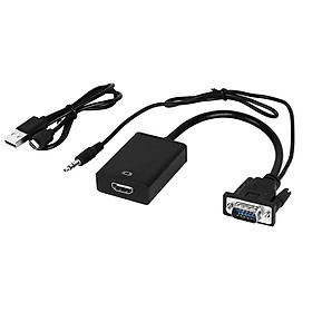 Bộ Chuyển Đổi Cáp Video HDTV Đen (1080P)