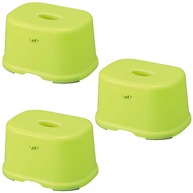 Mua Bộ 3 ghế kê chân chống trơn trượt (xanh) - Hàng nội địa Nhật