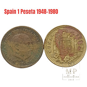 Mua Đồng xu Spain 1 Peseta 1948-1980
