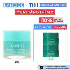 Mặt Nạ Ngủ Cho Môi Laneige Lip Sleeping Mask Mint Choco EX 20g