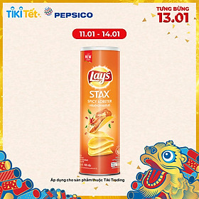 Snack Lay's Stax Thái Vị Tôm Hùm Nướng 105g