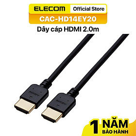 Dây Cáp HDMI ELECOM CAC-HD14EY10 CAC-HD14EY15 CAC-HD14EY20 - Hàng chính hãng