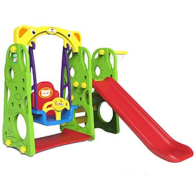 Cầu trượt xích đu Hàn Quốc 4 trong 1