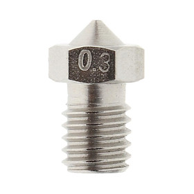 0.3mm Extruder Brass Nozzle Print Head for 1.75mm 3D Printers Accessories