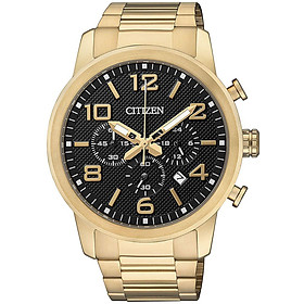 Đồng Hồ Nam Citizen Dây Thép Không Gỉ AN8052-55E - Mặt Đen