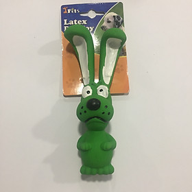 Thỏ hoang bằng cao su đồ chơi cho thú cưng UBL PA3338