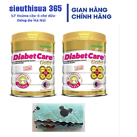 2 hộp Nutifood DiabetCare Gold 900 Gr - Sữa cho người bị bệnh tiểu đường, đái tháo đường. Tặng chiếc khăn lau đa năng mềm mịn.