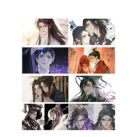 Poster 8 tấm A4 Husky Và Sư Tôn Mèo Trắng tranh treo album ảnh in hình đẹp (MẪU GIAO NGẪU NHIÊN)