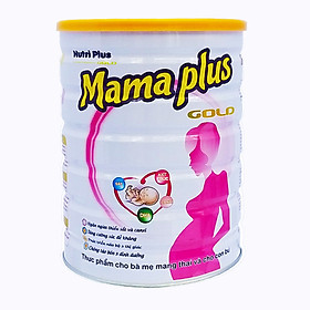 Sữa bầu  MAMA PLUS dinh dưỡng cho mẹ bầu khỏe mạnh NUTRI PLUS gold- 900G NUMAM2020