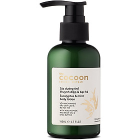 Sữa Dưỡng Thể Khuynh Diệp & Bạc Hà Cocoon 140ml