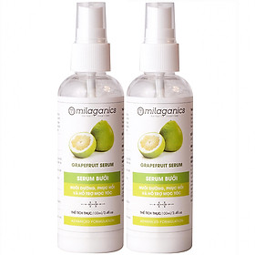 Combo 2 Serum Bưởi Milaganics (100ml/ Chai)