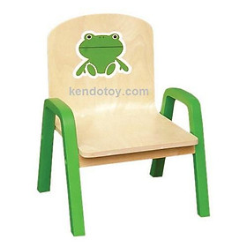 Mua Ghế tay vịn in thú | Bàn ghế trẻ em bằng gỗ  ghế dựa trẻ em an toàn cho trẻ mới biết đi  ghế ngồi ăn và chơi cho bé