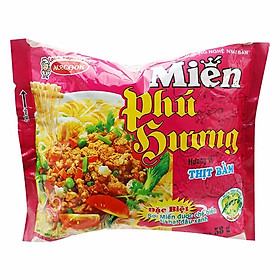 Combo 10 gói miến Gói Phú Hương Hương Vị Thịt Bằm Acecook (58g)