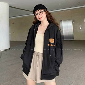 Áo khoác mũ gấu biboo, áo khoác gấu biboo, áo khoác chống nắng chống lạnh, áo khoác có nón, áo khoác nam nữ đều mặc được, Áo khoác nữ . áo khoác nam