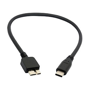 USB 3.1 Type-C Male To Micro B Male Cable Connector For Hard Drive 5Gbps