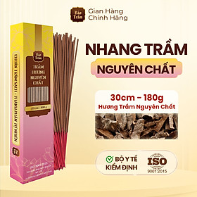 Mua Nhang Trầm Nguyên Chất Bảo Trầm 30cm 180g | Tự Nhiên  An Toàn Sức Khỏe