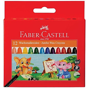 Bút Sáp Màu Jumbo Faber-Castell-120040 - 12 Màu