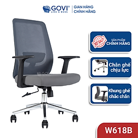 Mua Ghế xoay văn phòng Govi W04B - Lưng lưới  xoay tròn 360 độ  nâng hạ di chuyển nhẹ nhàng