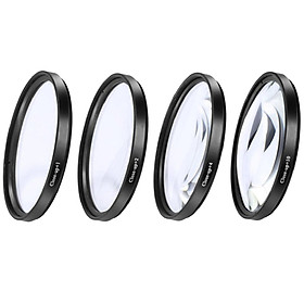 4 Pieces Close 1 +2 +4 +10 with Lens Pouch Accessories 37mm