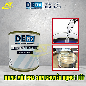 DUNG MÔI THINNER  PHA SƠN- TẨY SƠN - LÀM KHÔ CHẬM - RỬA DỤNG CỤ  (1Lít)