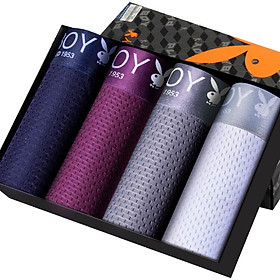 Set 4 Quần Lót Boxer Nam Playboy