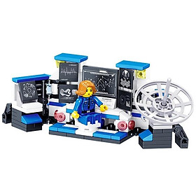 Đồ Chơi Lắp Ráp Lực Lượng Cảnh Sát - Tổng Đài Chỉ Huy - Cresta DK81065 (163 Mảnh Ghép)