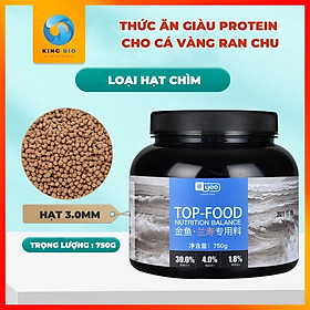 Cám cho cá vàng Yee Top Food - Thức ăn cân bằng dinh dưỡng bổ sung tảo