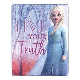 Mền ( Chăn ) Elsa - Disney Frozen 2 - Live Your Truth