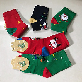 Set 5 Đôi Vớ Noel cho bé