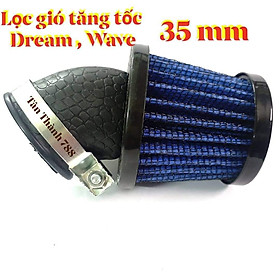 lọc gió tăng tốc cho các loại xe drem ,wave ,cub họng 35 mm