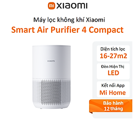 Mua Máy lọc không khí Xiaomi Smart Air Purifier 4 Compact EU BHR5860EU Hàng chính hãng