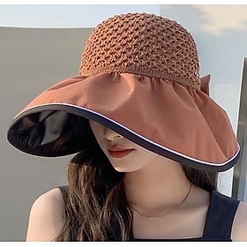 Mũ nón nữ rộng vành chống nắng chống tia cực tím phong cách Hàn