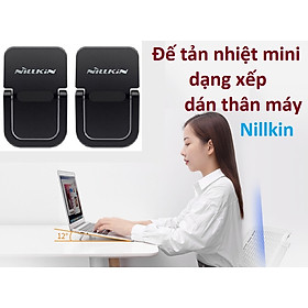 Đế nâng laptop hỗ trợ tản nhiệt dạng xếp dán thân máy Nillkin Bolster - Hàng chính hãng