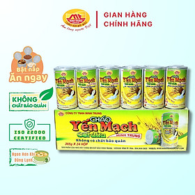 Cháo Yến Mạch Cốt Dừa Minh Trung thùng 24 lon