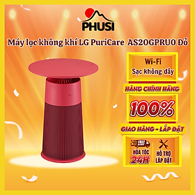 Mua Máy lọc không khí LG PuriCare AeroFurniture Màu đỏ | AS20GPRU0- Hàng Chính Hãng - Giao HCM