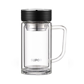 Ly Thủy Tinh Giữ Nhiệt Supor KC35BZ1 (350ml)