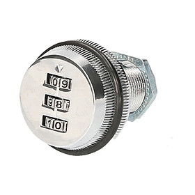 XT30 Combination Cam Lock Zinc Alloy Password Coded Lock Security Locks 3-Digit Rotary Tongue Lock for Safety of Cabinet