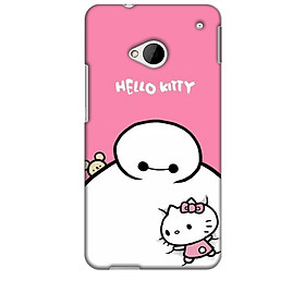 Ốp lưng dành cho điện thoại HTC M7 hinh Big Hero Kitty