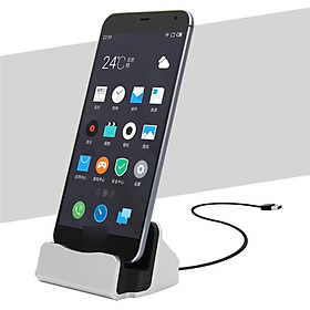 Giá Đỡ Điện Thoại Kiêm Dock Sạc Cho Smartphone IOS Model Từ IP 5/6/7/8.... Nhiều Màu