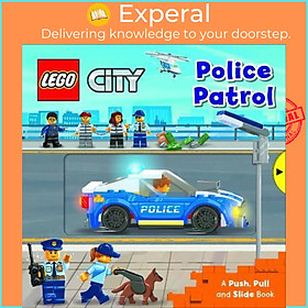 Hình ảnh sách Sách - LEGO (R) City. Police Patrol : A Push, Pull and Slide Book by AMEET Studio (UK edition, paperback)