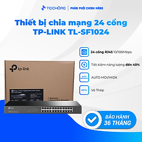 Mua Bộ chia mạng Switch 24 port TP-Link TL-SF1024 10/100mbps - Hàng chính hãng